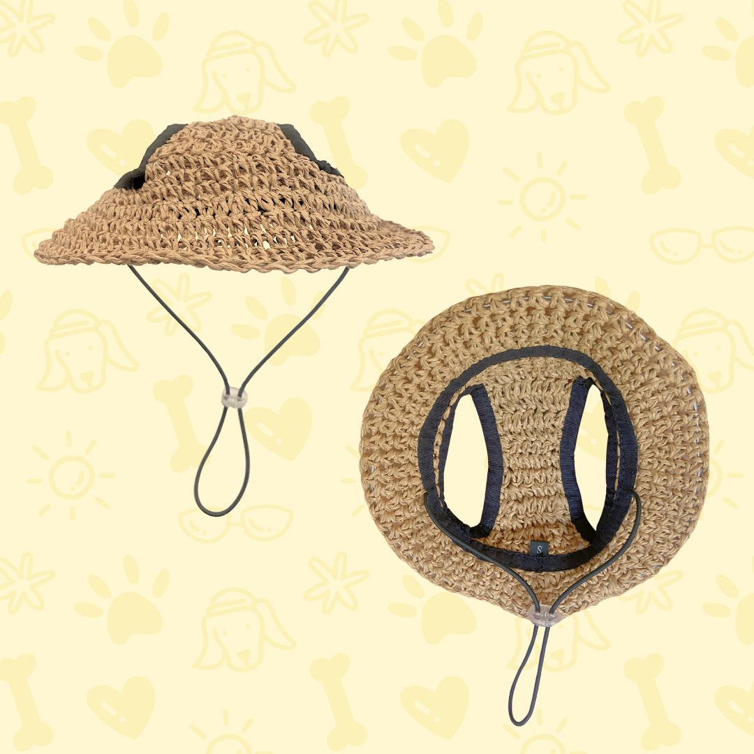 Dog Straw Hat