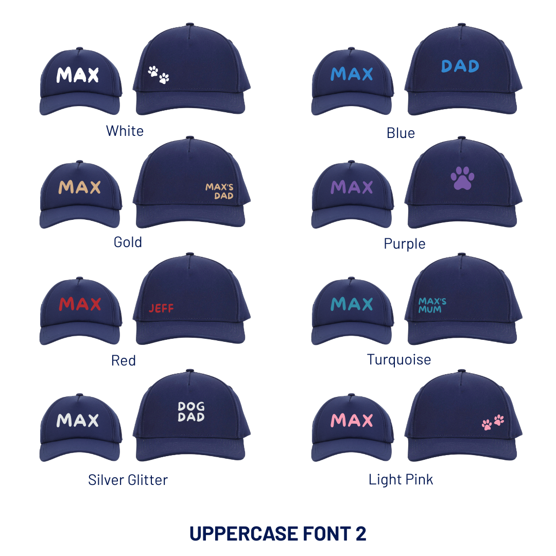 Matching Sun Caps - Personalised