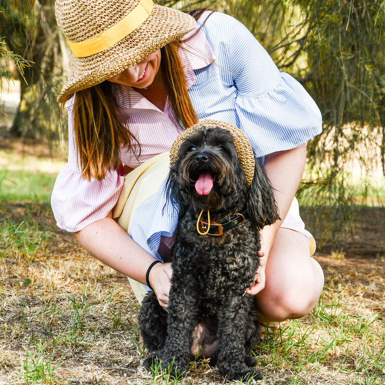 Matching Straw Hats