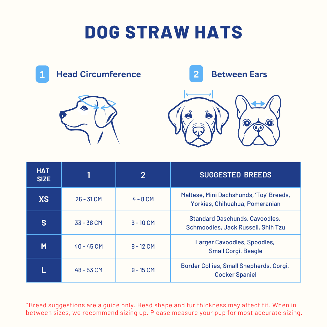 Matching Straw Hats