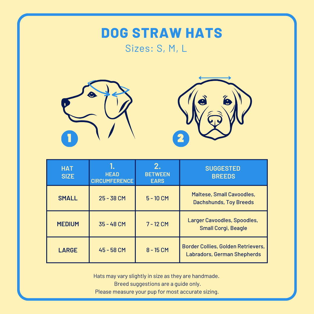 Matching Straw Hats